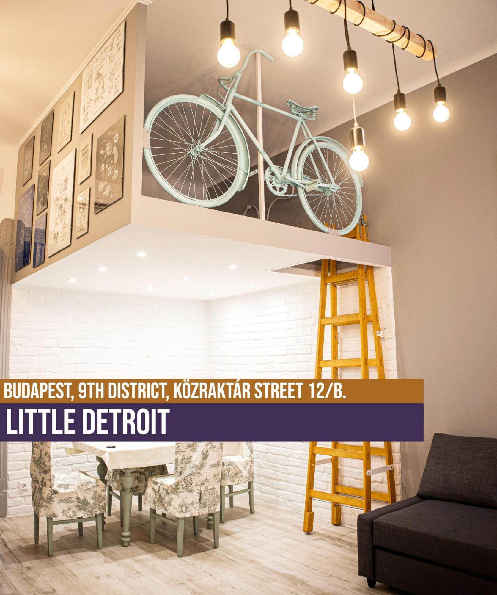 Little Americas Detroit Apartment Budapest Kültér fotó