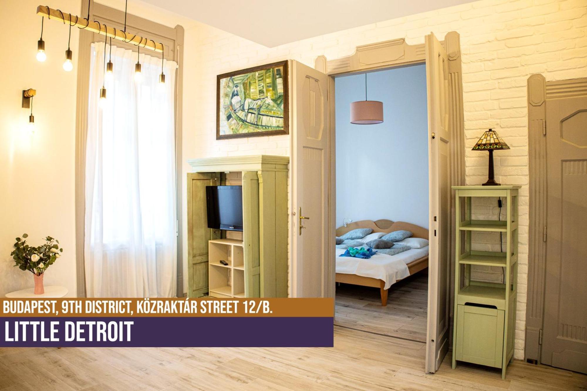 Little Americas Detroit Apartment Budapest Kültér fotó