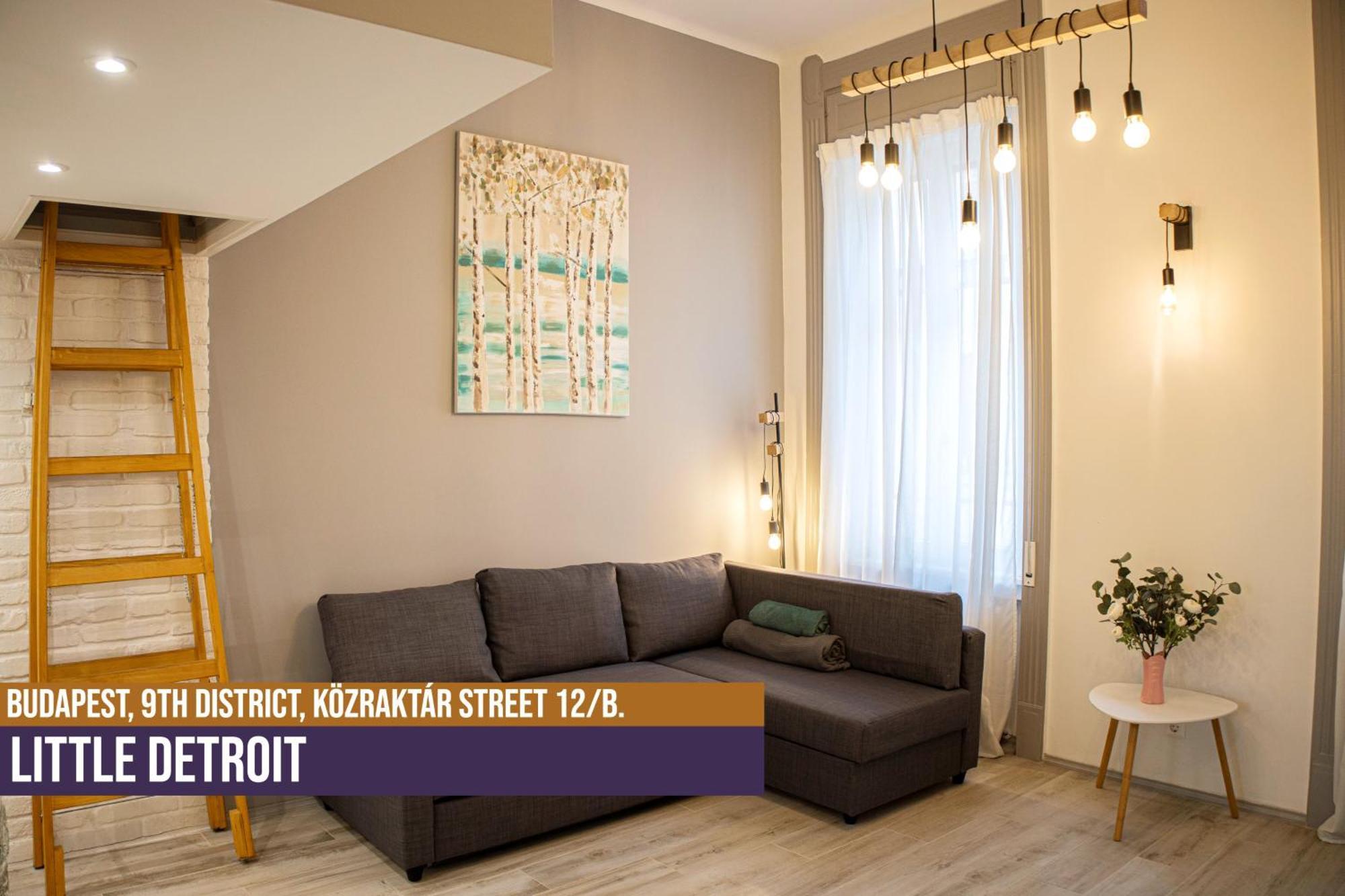 Little Americas Detroit Apartment Budapest Kültér fotó