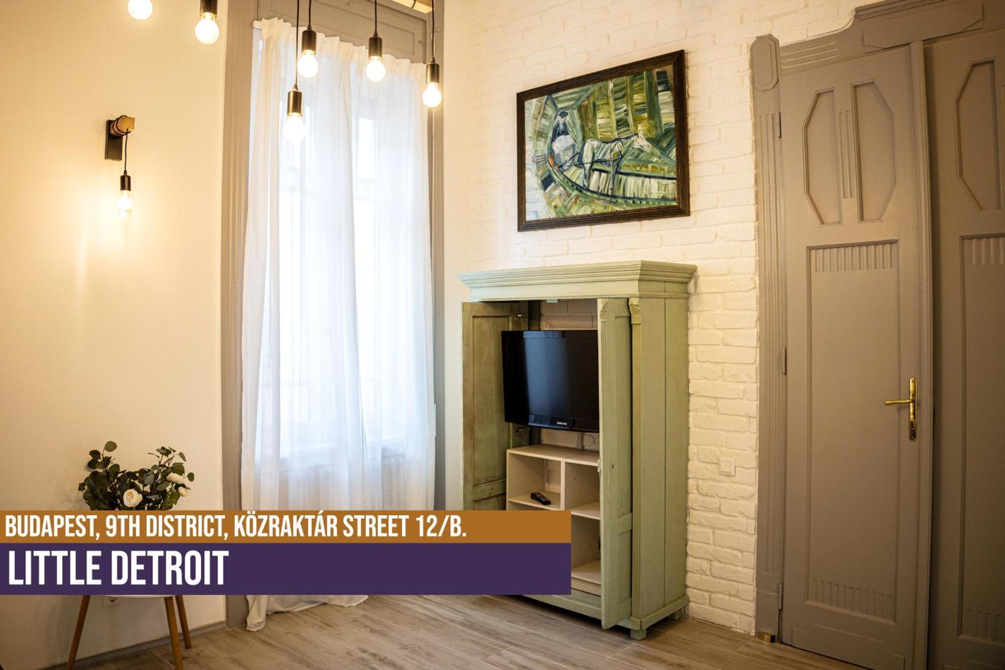 Little Americas Detroit Apartment Budapest Kültér fotó