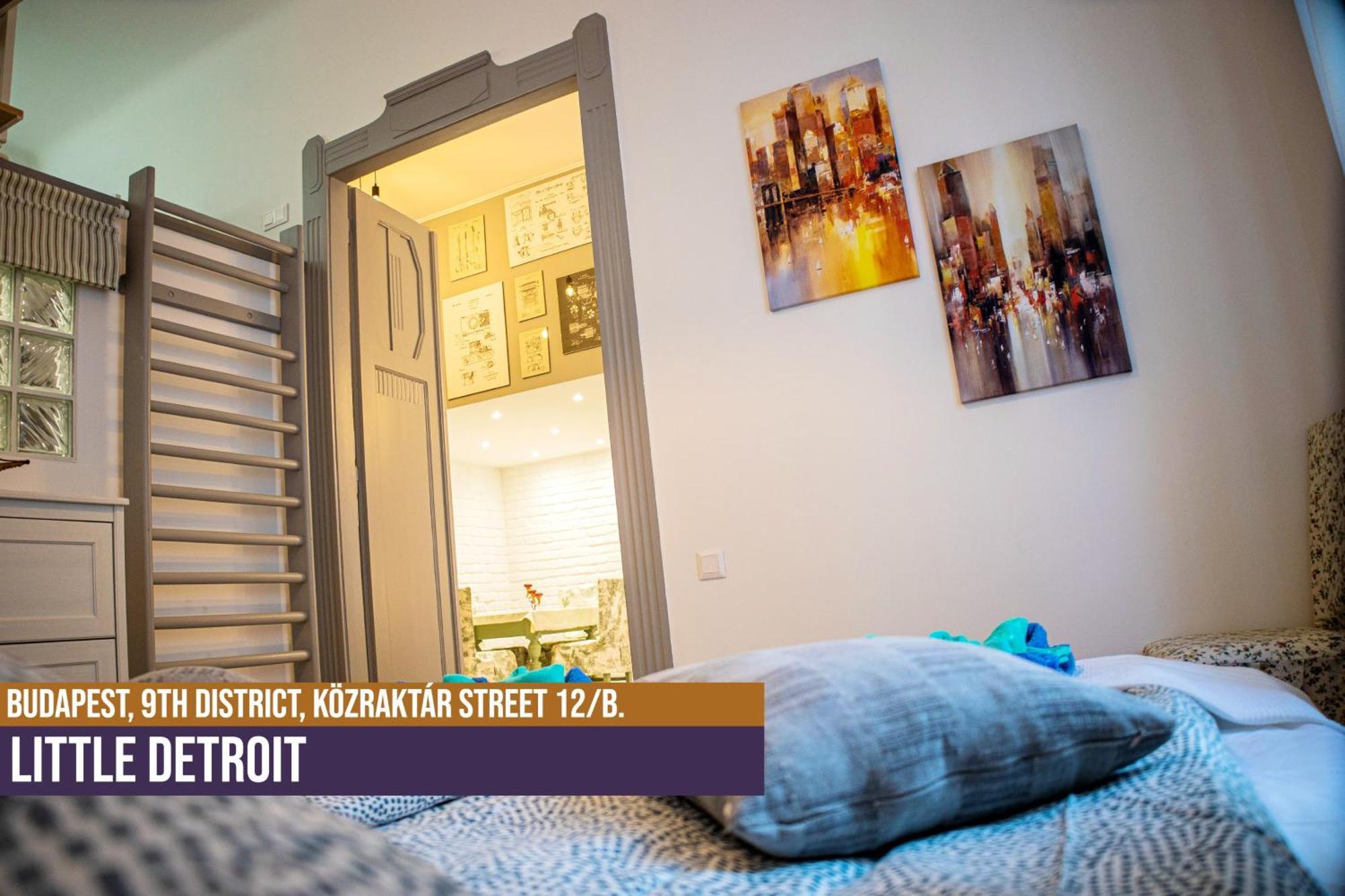 Little Americas Detroit Apartment Budapest Kültér fotó
